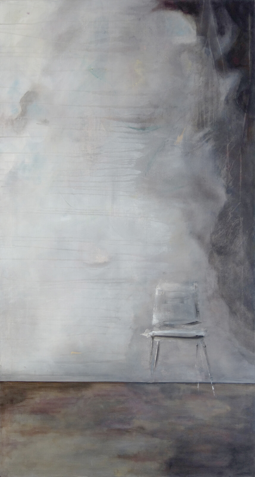 Traum (2020), 75x140cm, Acryl auf Leinwand